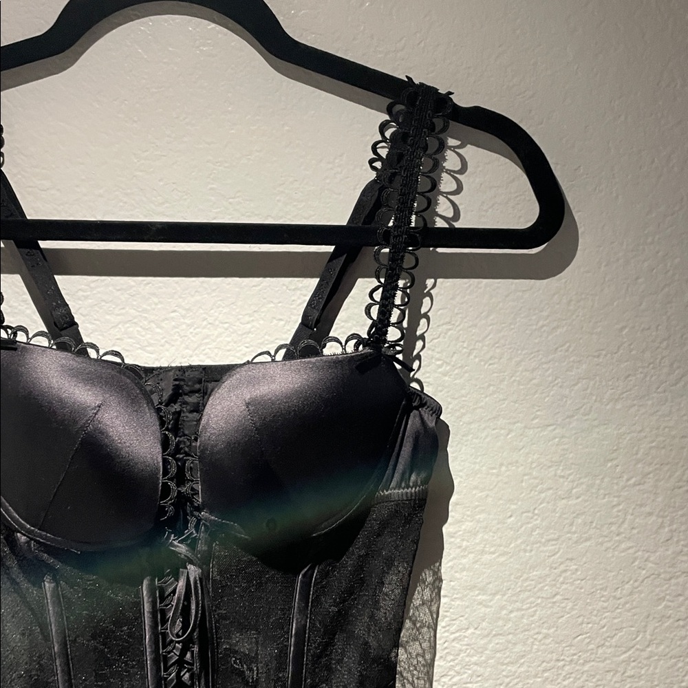 La Perla Black Lace Camisole Top - Picture 3 of 9